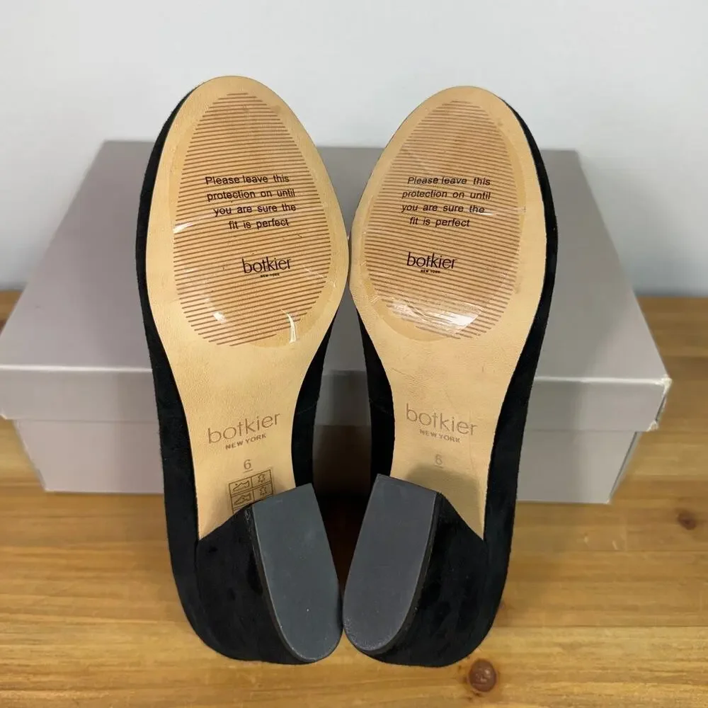 New Botkier Haven Pump in Black Suede Women's Size 6